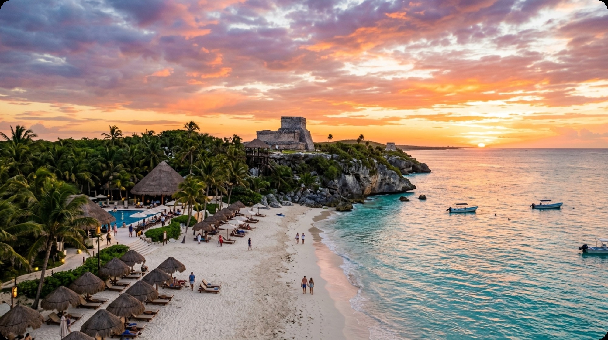 Mexico travel scenery